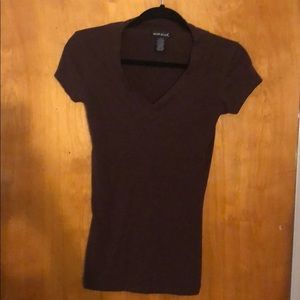Wet seal short sleeve v neck